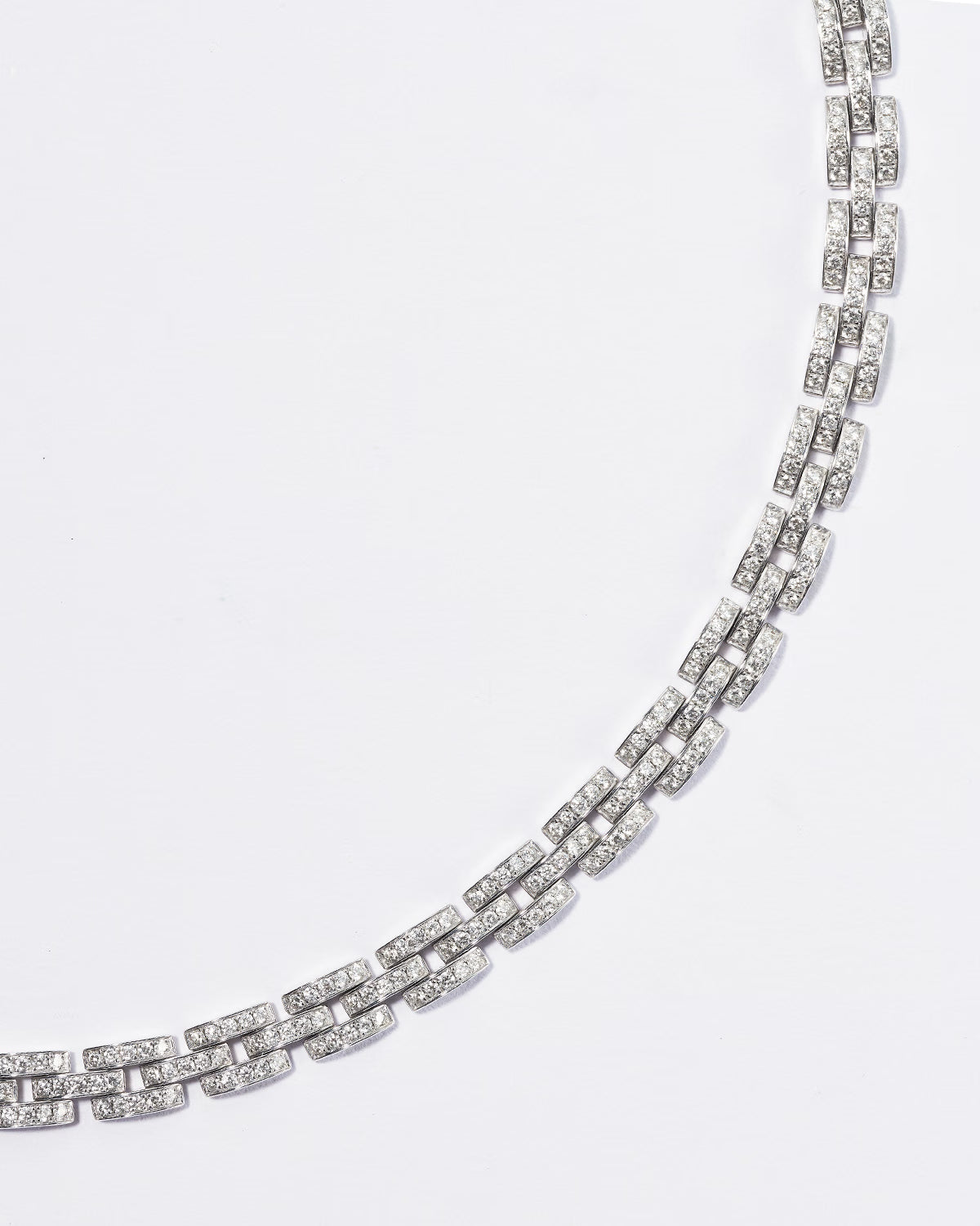 DIAMOND CHAIN LINK NECKLACE