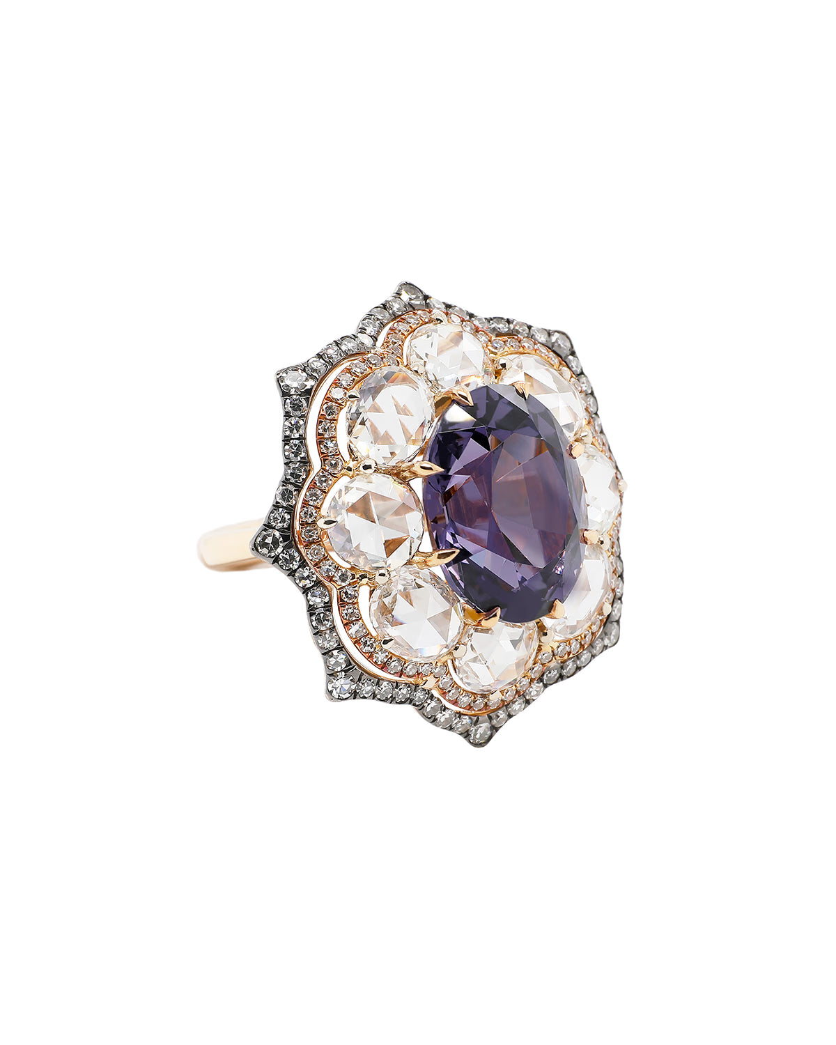 PURPLE SPINEL RING