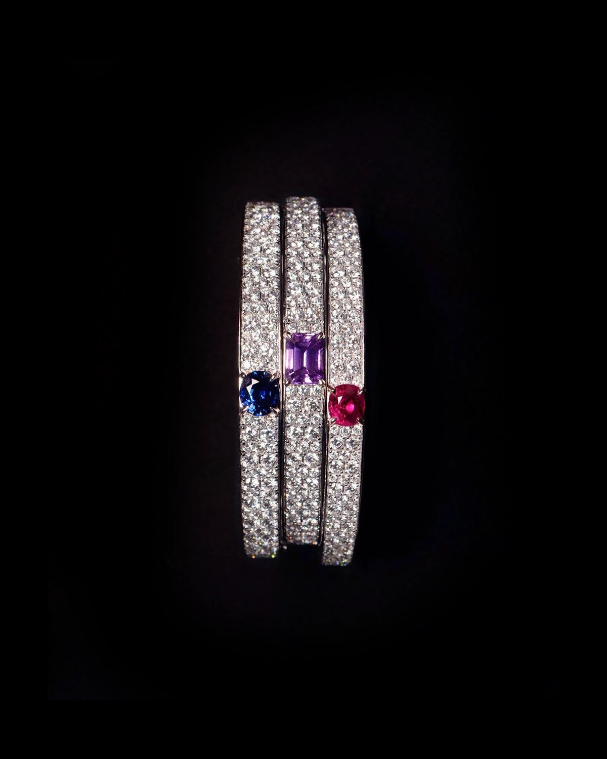 RUBY DIAMOND BANGLE